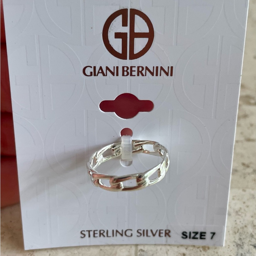 Giani Bernini Sterling Silver Ring Size 7 - NWOPT